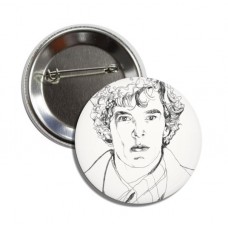 Значок Шерлок BBC / Бенедикт Камбербэтч (Sherlock) Значок Шерлок BBC / Бенедикт Камбербэтч (Sherlock)